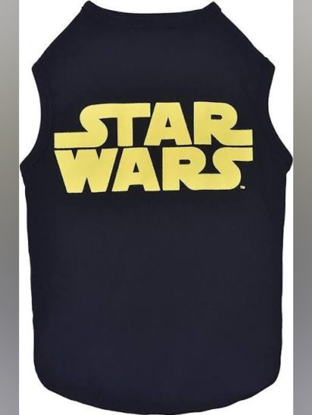 Star Wars Black Dogs Tank Top with Yellow Logo